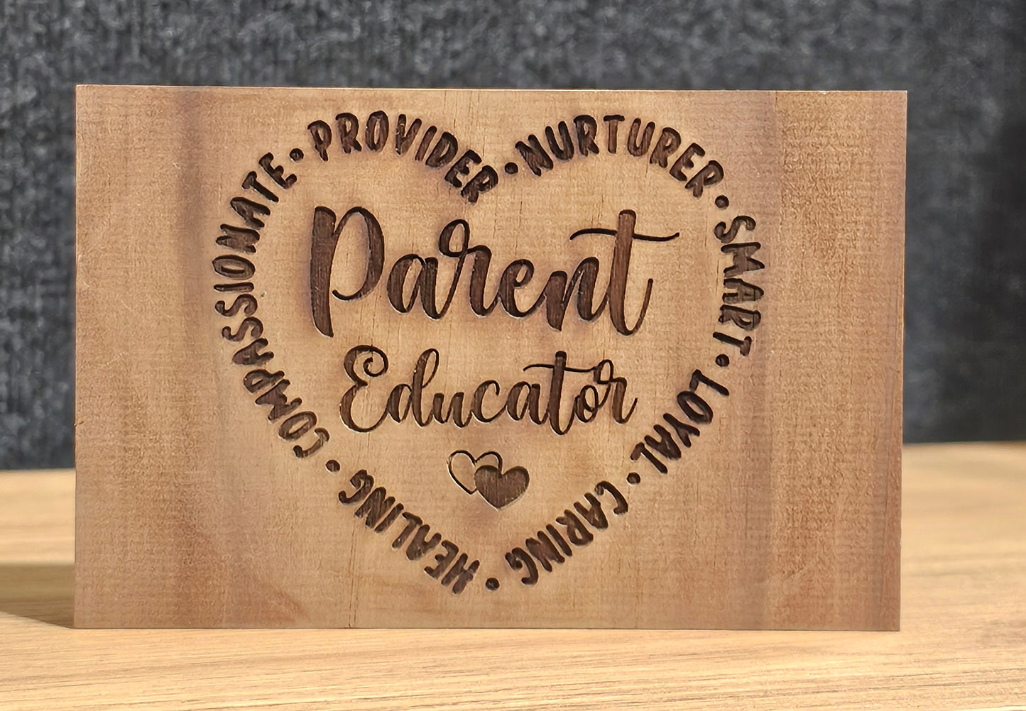 Toddler Quote Block - Parent/Educator