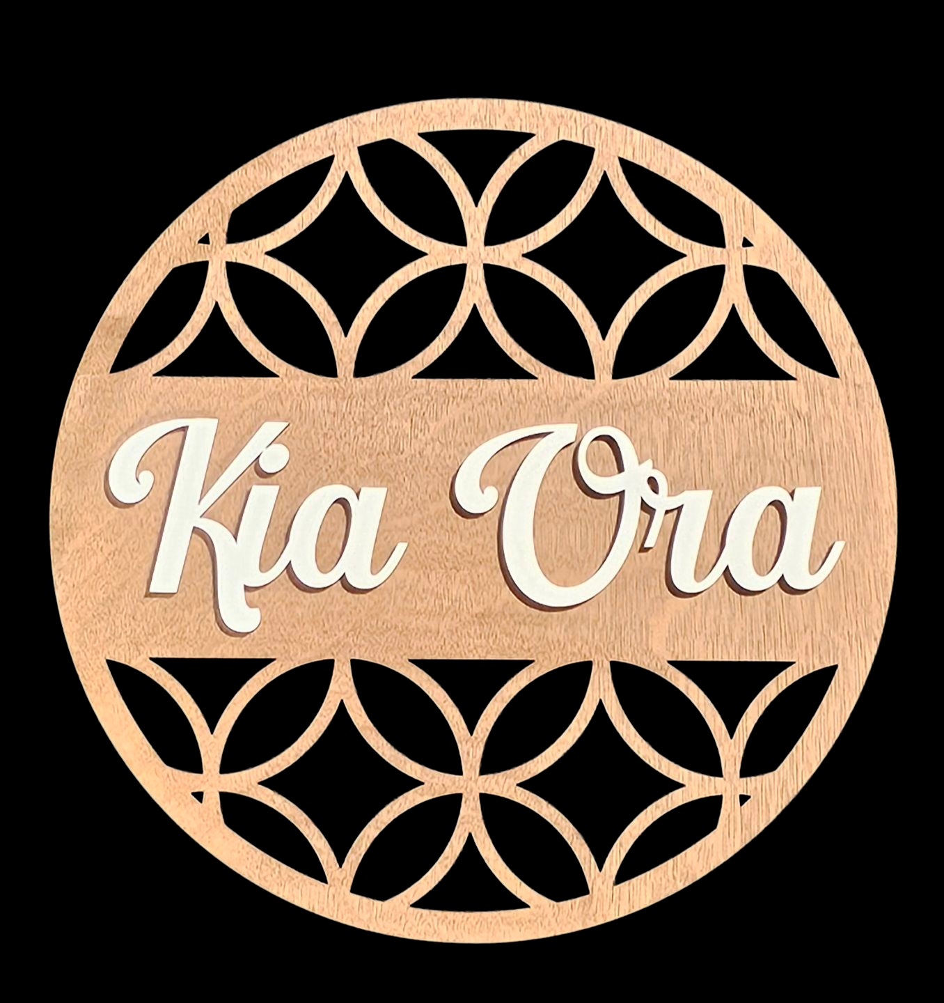 Kia Ora Greeting Sign