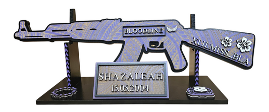 CDW24 - AK47 gun engraved key