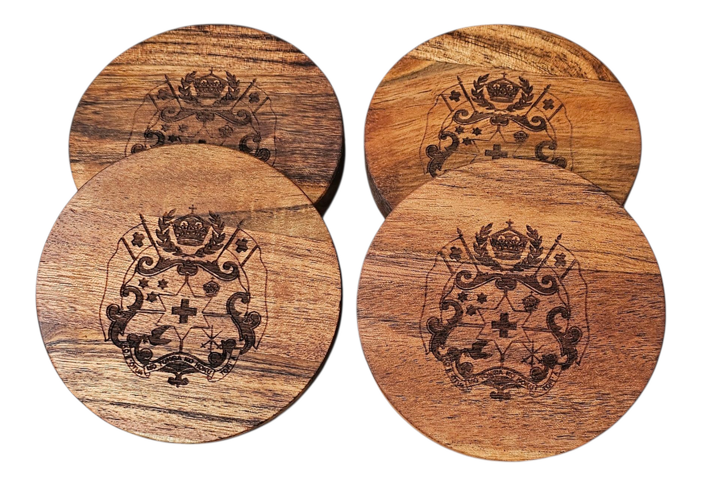 Tongan Engraved Coasters