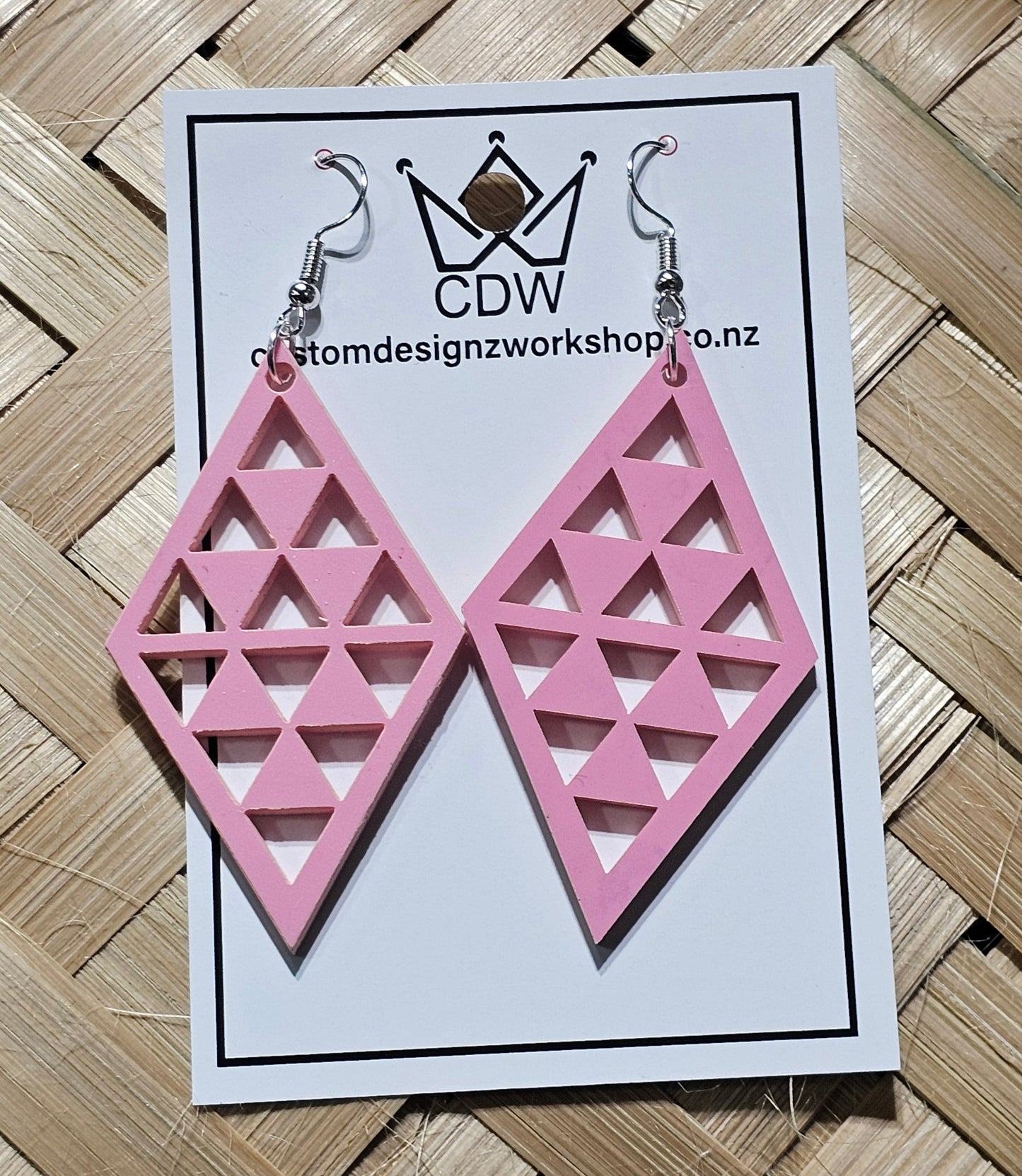 Triangular Maori Earrings