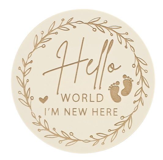 Baby Announcement- Hello World