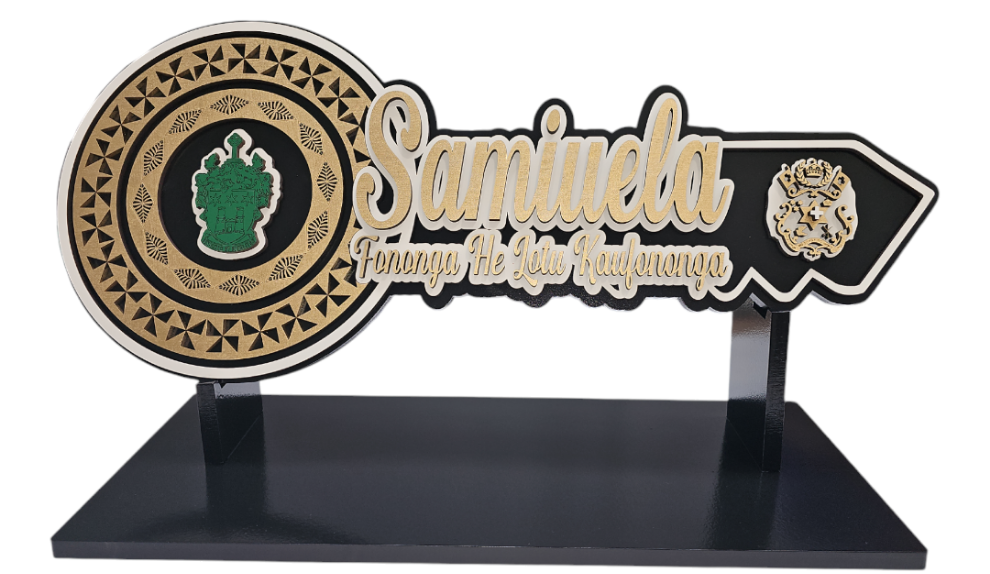 CDW141 - Tongan patterns with logo