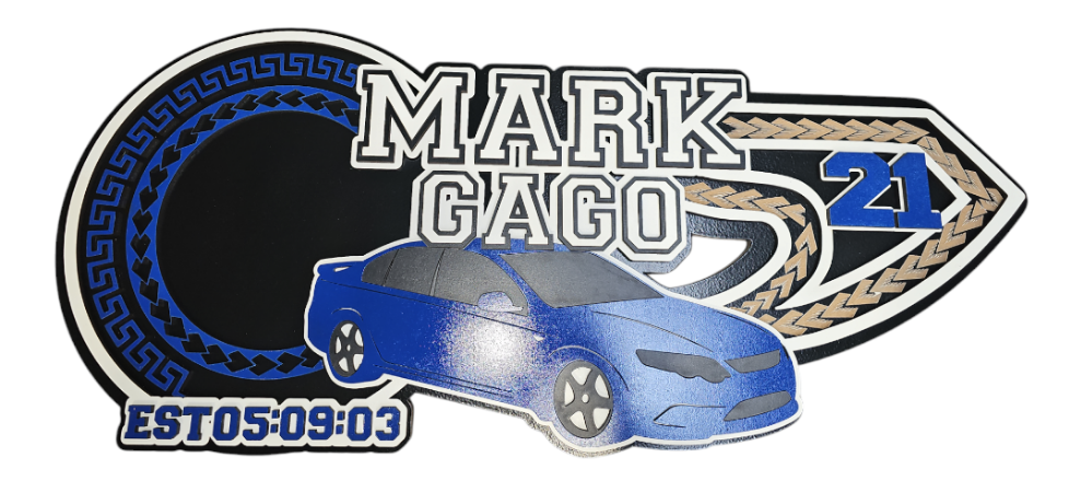 CDW131 - Ford car with Verace patterns