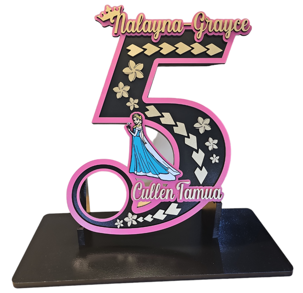 CDW185 - Number 5 5th Pacifica Frozen Key