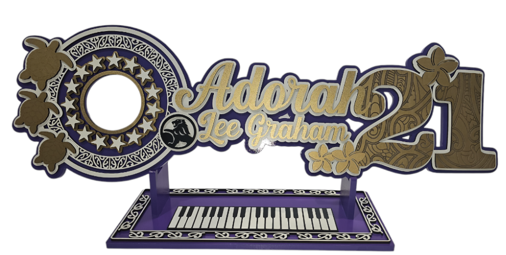 CDW85 - Number 21, Cook Island/Maori turtle key