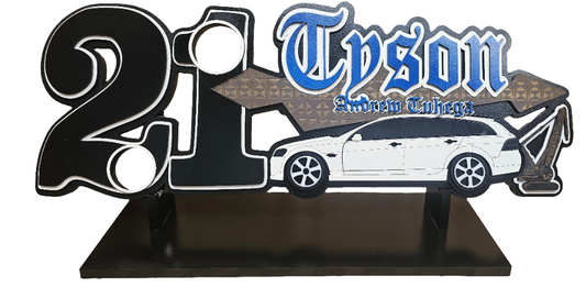 CDW27 - 21 with car and spear