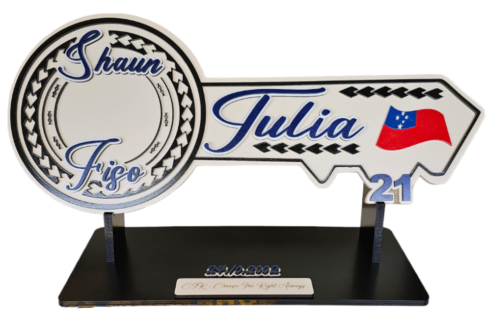 CDW168 - Samoan pattern key