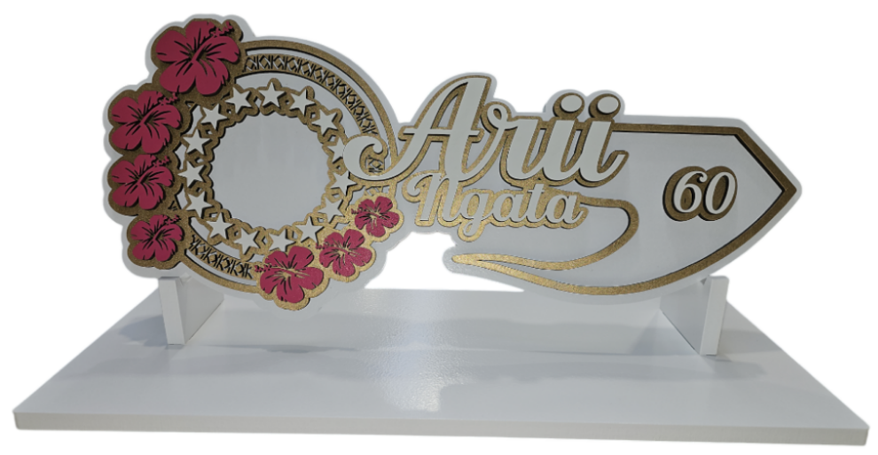 CDW137 - Hibiscus & Cook Island Stars key