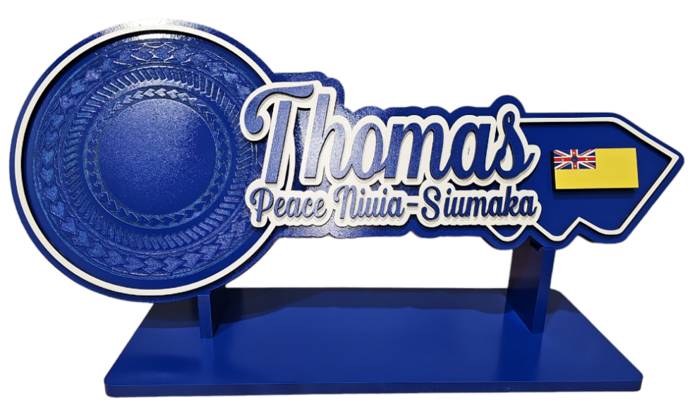 CDW98 - Pacifica key & Niuean flag