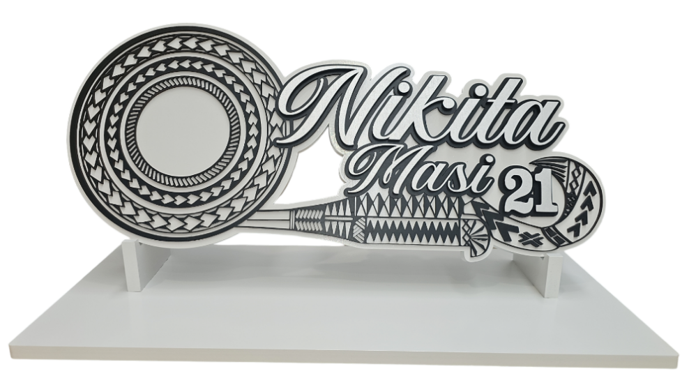 CDW175 - Samoan Nifo Oti Key with Patterns