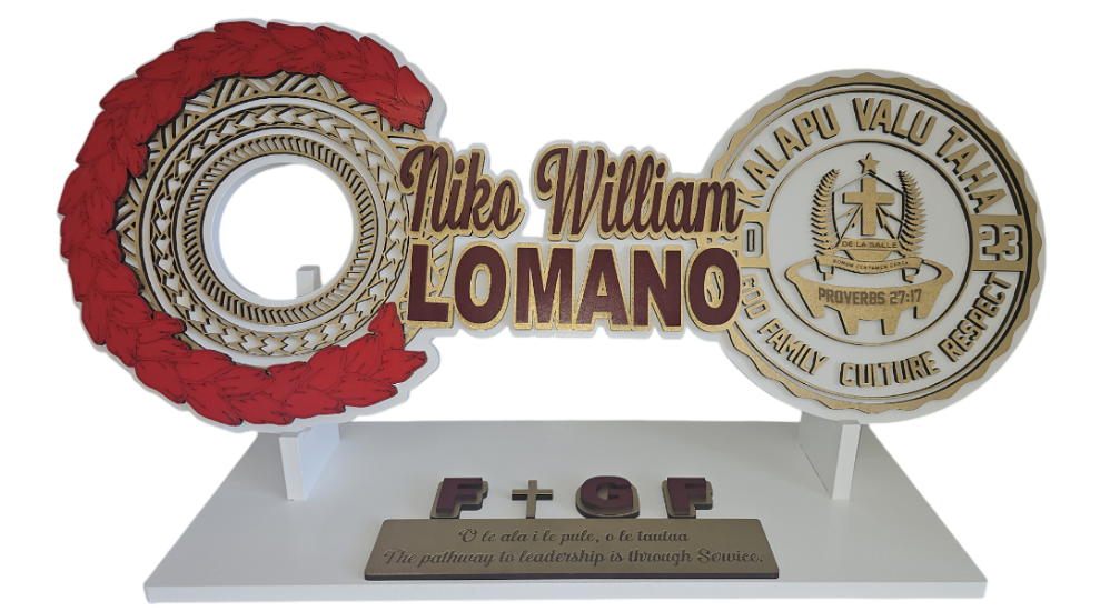 CDW148 - Ula and school logo key