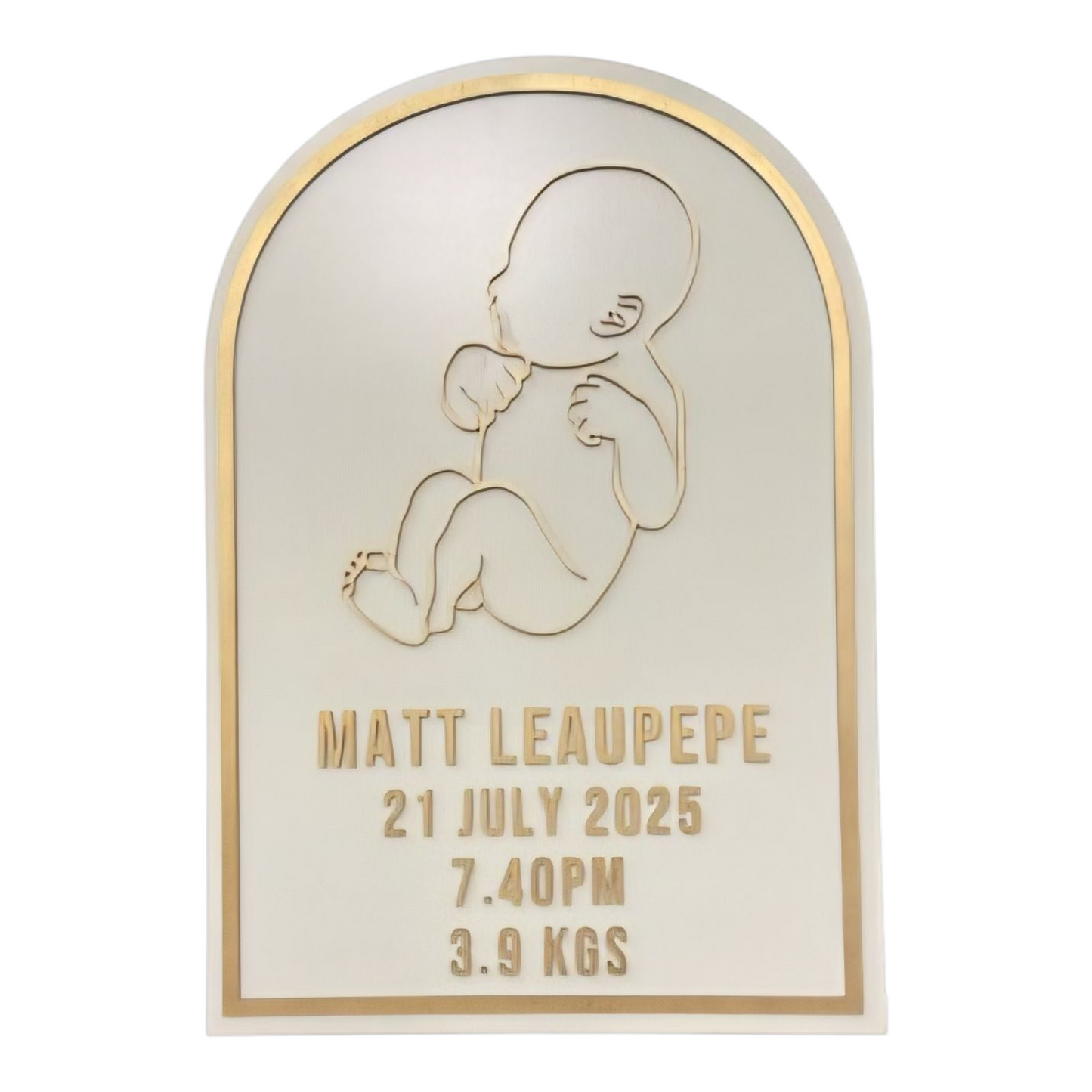 Baby Announcement Arch - unisex baby