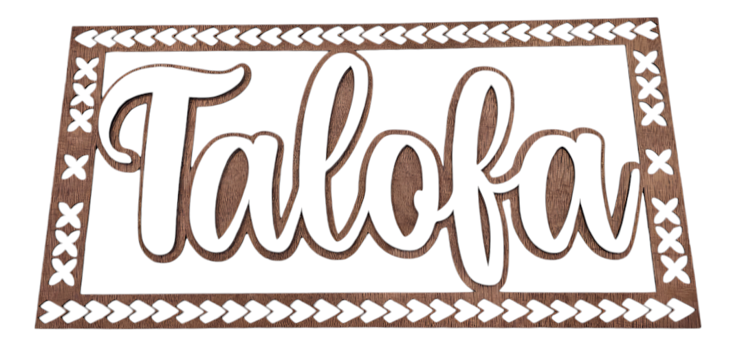 Samoan Greeting Wall Art