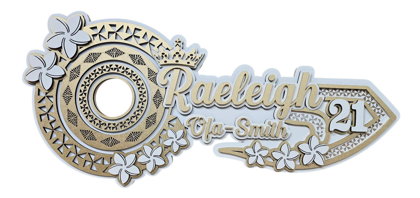 CDW268 - Tongan Frangipani Key