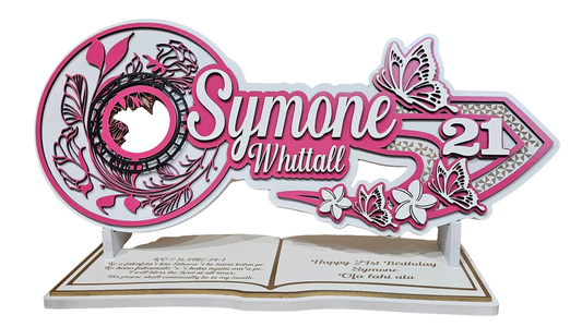 CDW28 - Tongan butterfly flower key