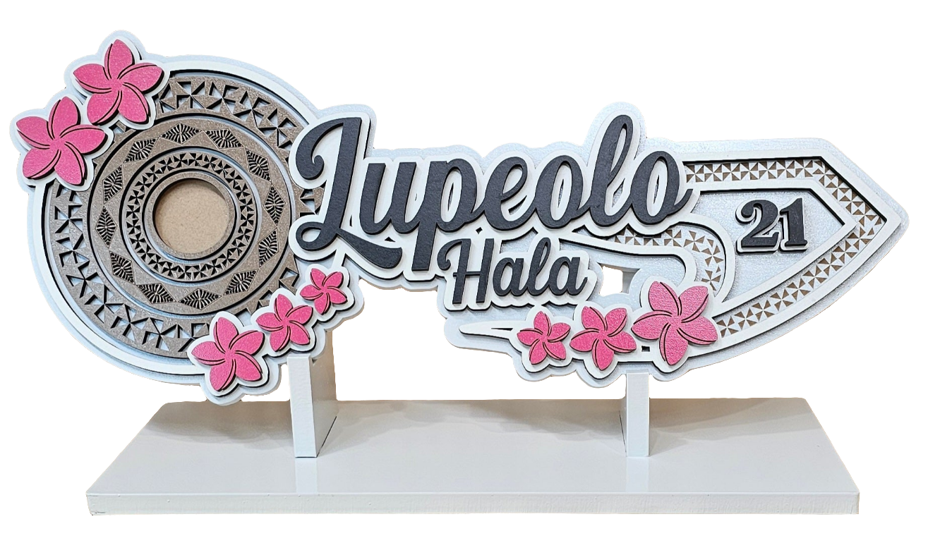 CDW96 - Tongan Patterns & Frangipani Flower Key