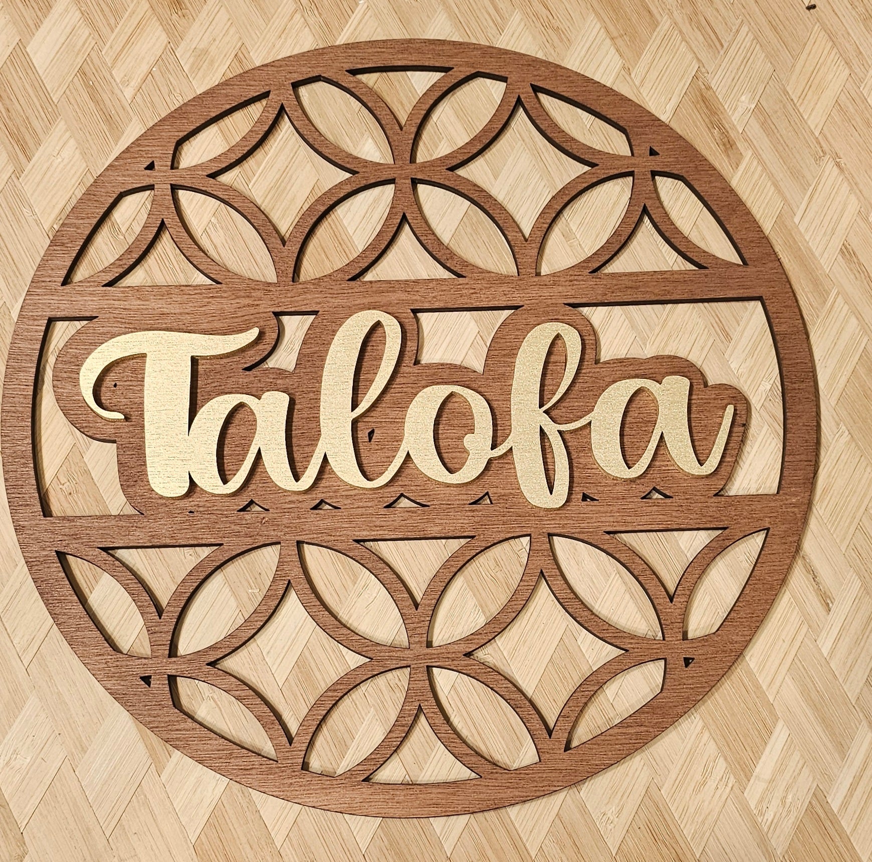 Hand Sign Talofa Talofa Greeting Sign - CUSTOM Designz Workshop