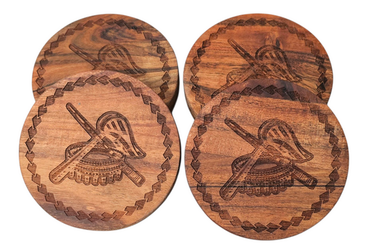 Samoan Engraved Coasters