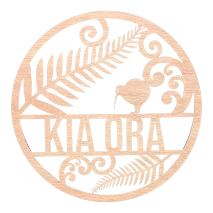 Kia Ora kiwiana sign