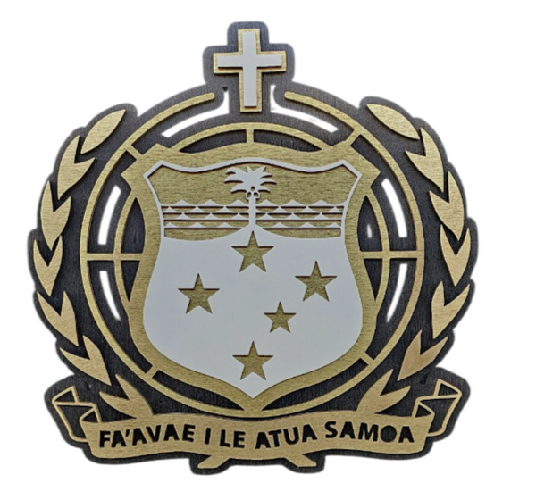 Sheild Samoa Samoan Shield - CUSTOM Designz Workshop