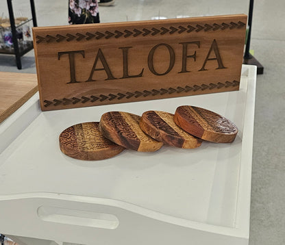 Talofa Greeting Plank