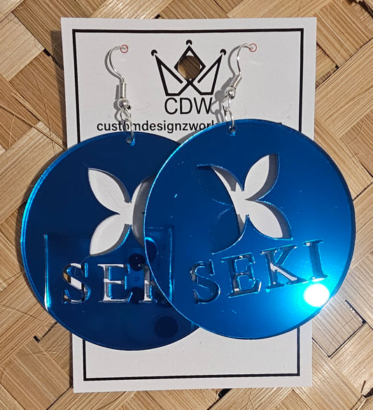 Seki Round Earrings