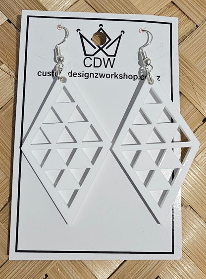 Triangular Maori Earrings