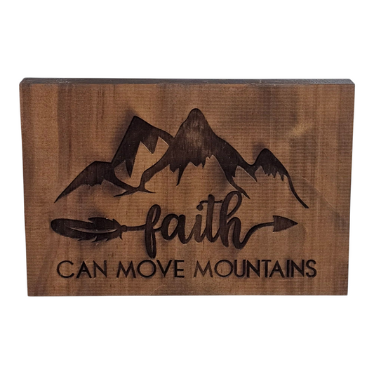 Quote Block - Faith Can Move Mountains