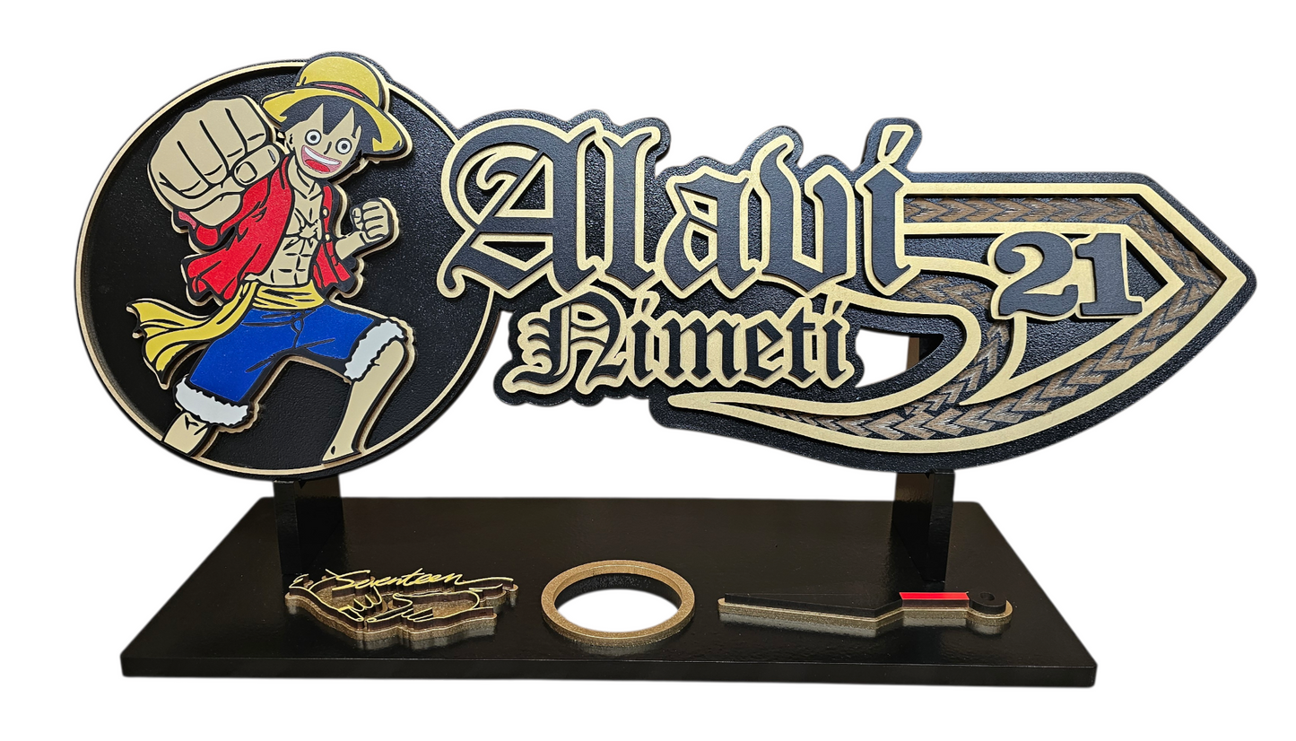 21st birthday key one piece character anime