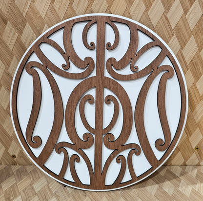 Round Koru Wall Art