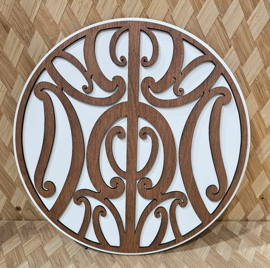 Round Koru Wall Art
