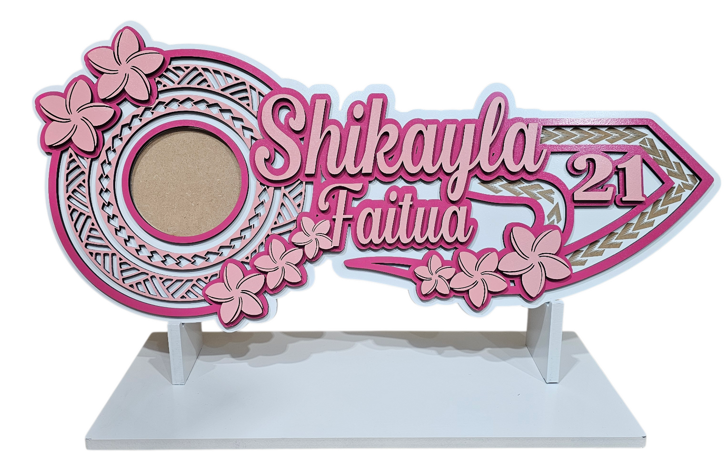 CDW95 - 21st key - Pacifica Patterns & Frangipani Flowers