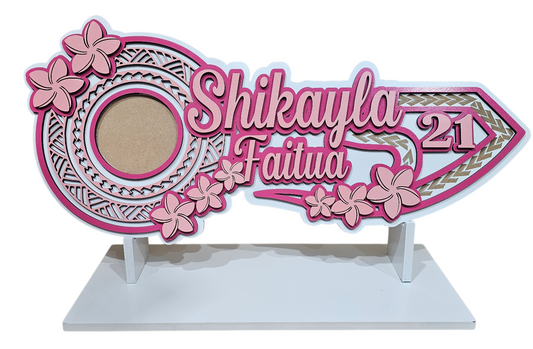 CDW95 - 21st key - Pacifica Patterns & Frangipani Flowers