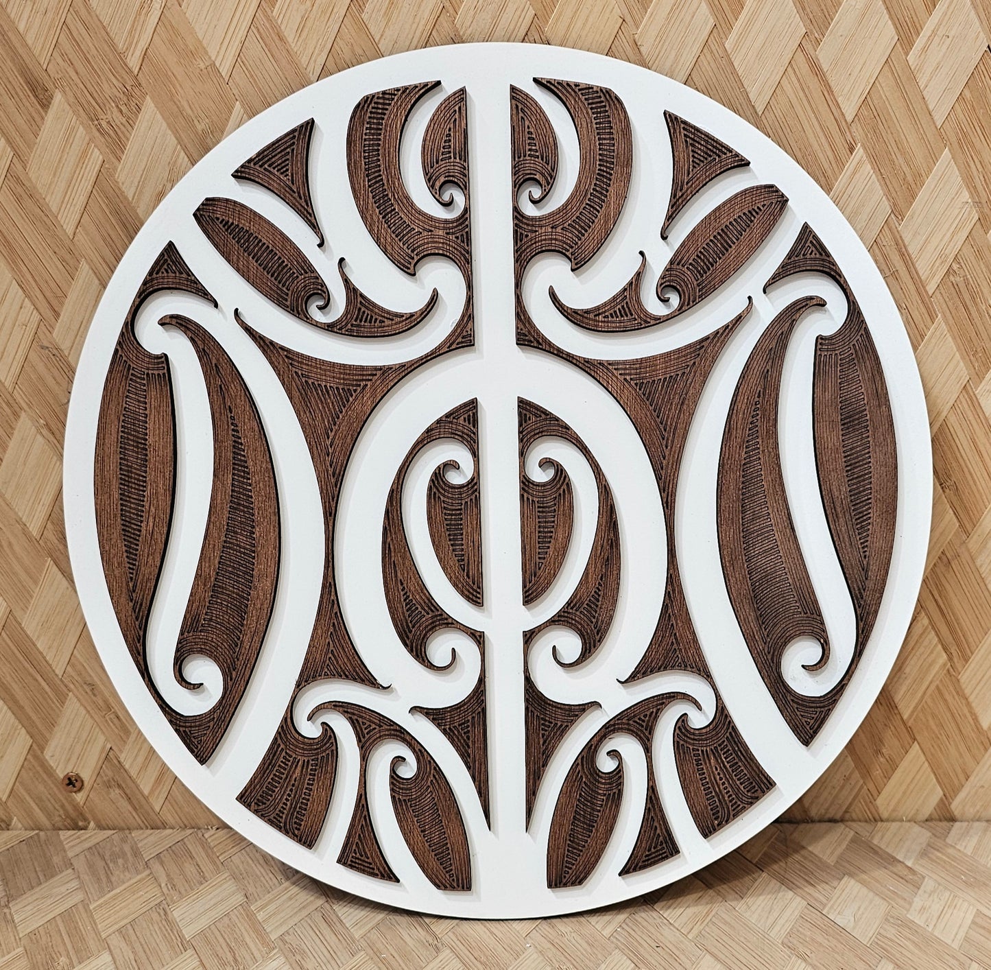 Round Detailed Koru Wall Art