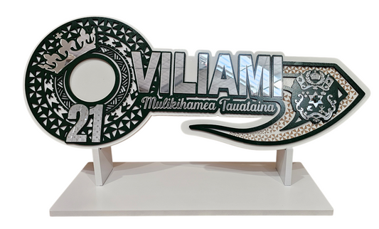 Tongan sila 21st key with crown