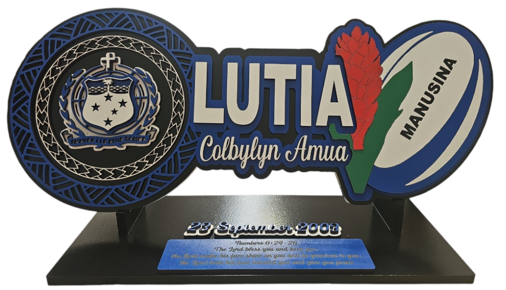 Samoan shield,  Manu Samoa rugby ball