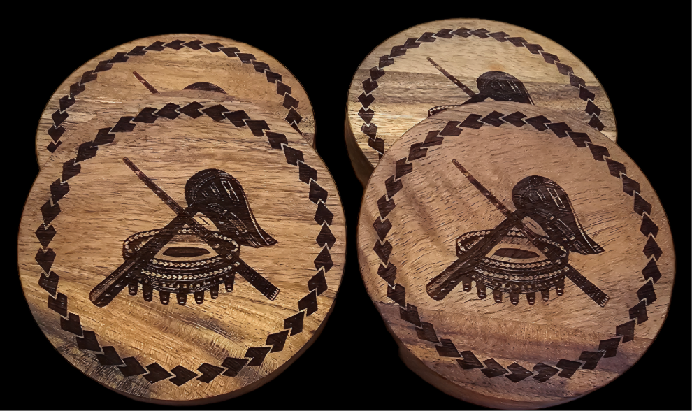 Samoan Themed Coasters