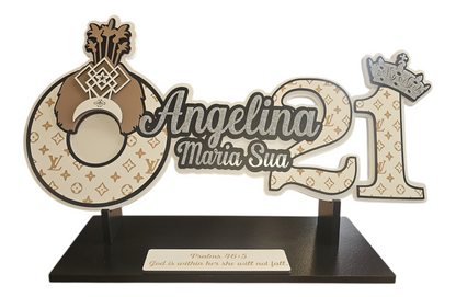 CDW116 - 21st key - Tuiga with 21, Crown & Engravings