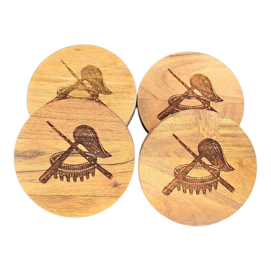 Samoan Engraved Coasters
