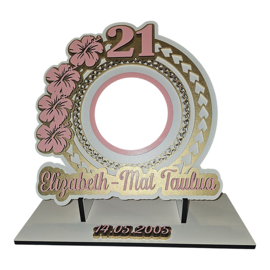 Samoan 21st birthday plaque