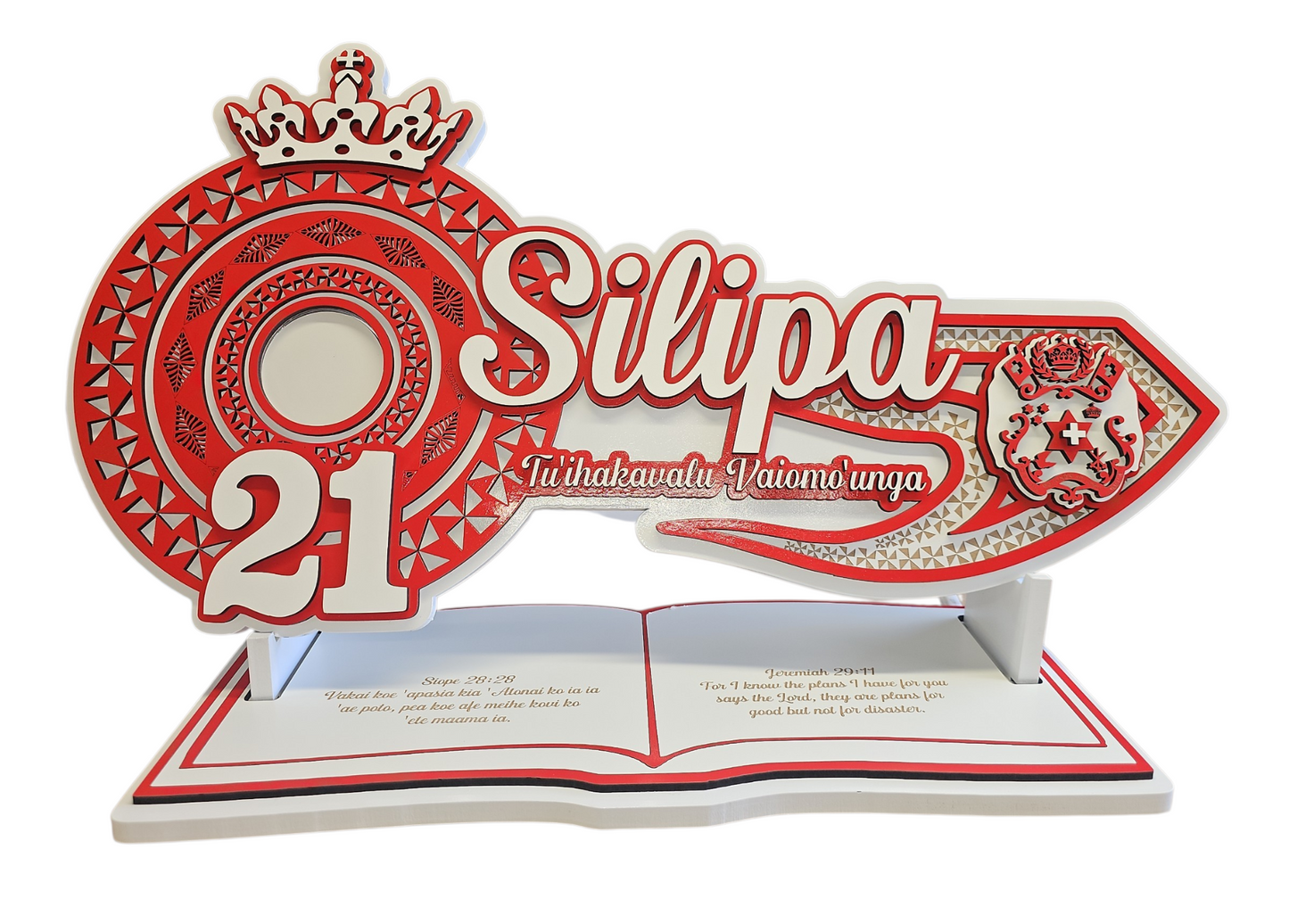 CDW202 - 21st Key - Tongan Patterns with Sila & Crown
