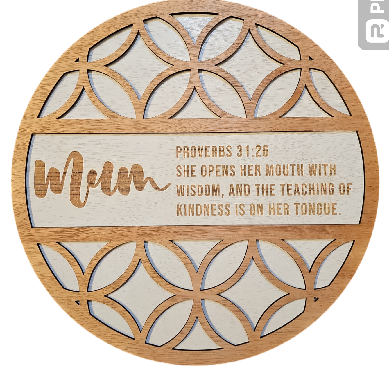 Mum Bible Plaque