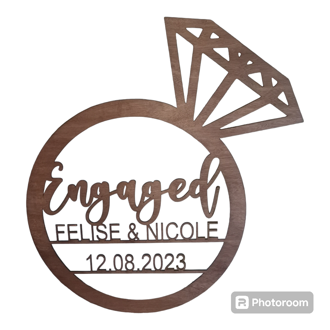 Engagement/Wedding Signage