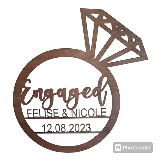 Engagement/Wedding Signage