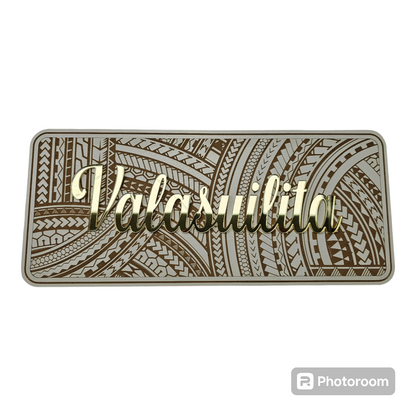 Pacifica Name Plates - Design 1