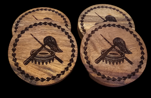 Samoan Themed Coasters