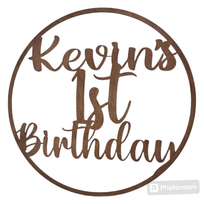 Birthday Signs