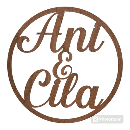 Engagement/Wedding Signage