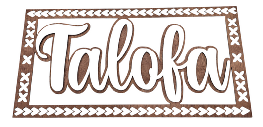 Samoan Greeting Wall Art